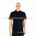 Golf Polo, Golfing Wear, Comfortable and Breathable, Made of 100% Polyester Material